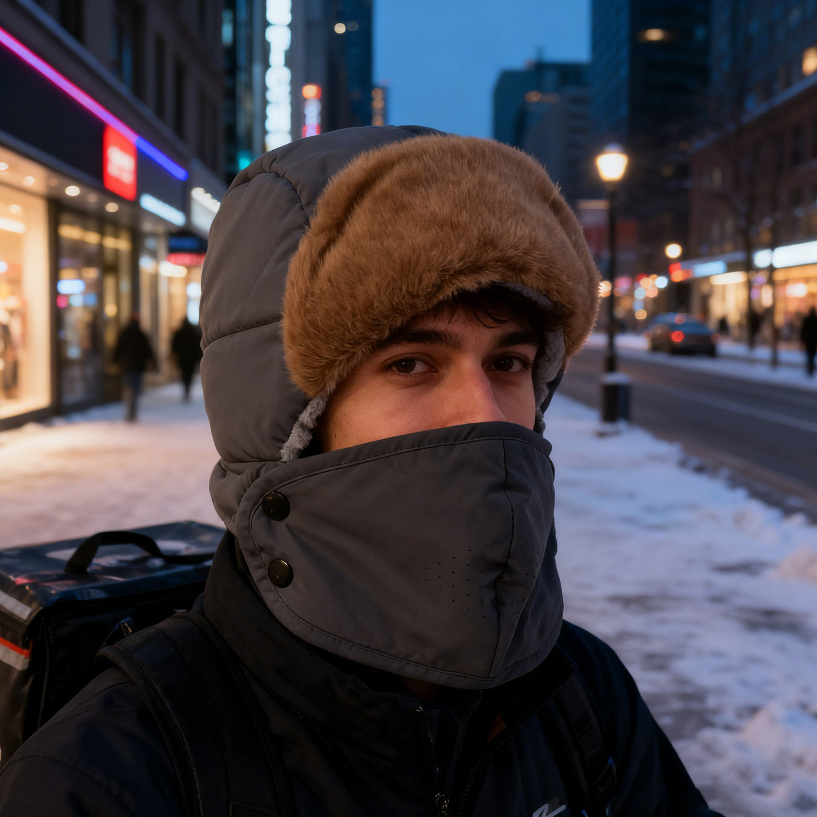 Winter Pilot Trapper Hat Thick - Winter Trapper Hat ulasan dan harga