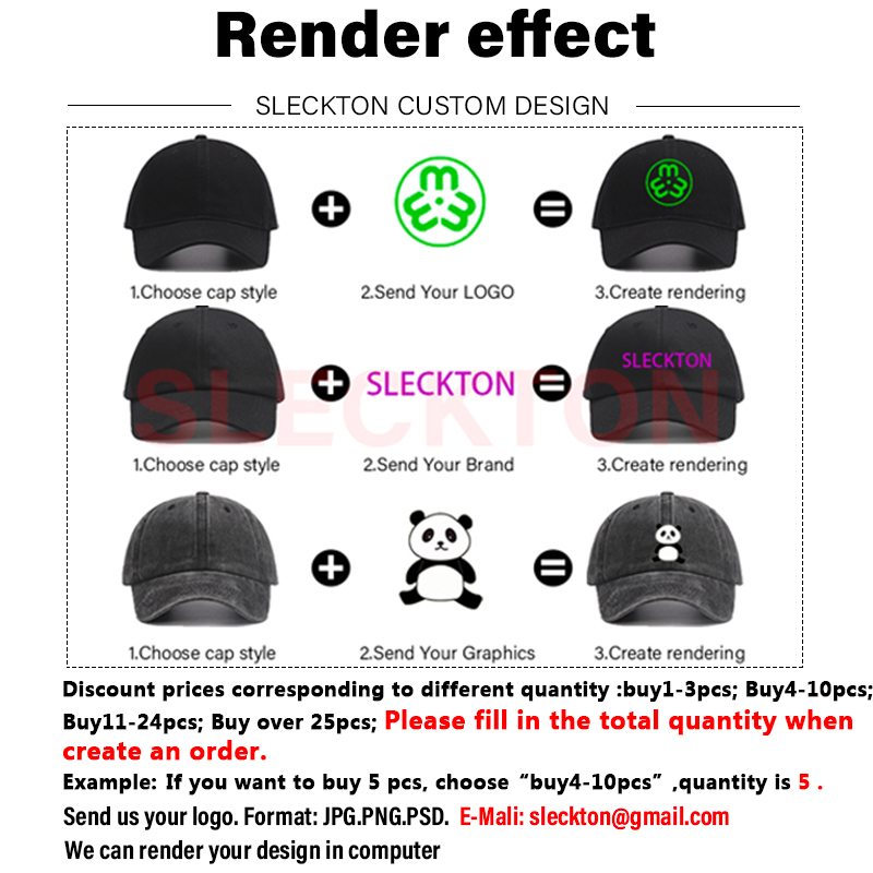 SLECKTON Custom Logo Baseball  - Baseball Cap Structured ulasan dan harga