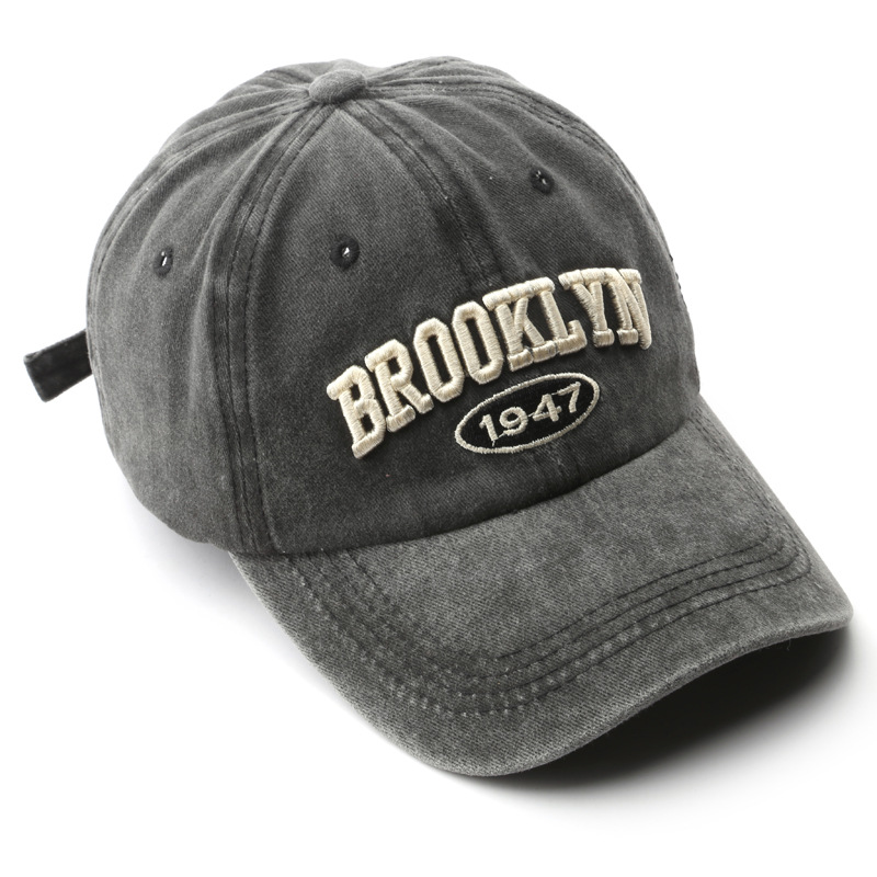 Retro brooklyn Letter Embroide - Baseball Cap Structured ulasan dan harga