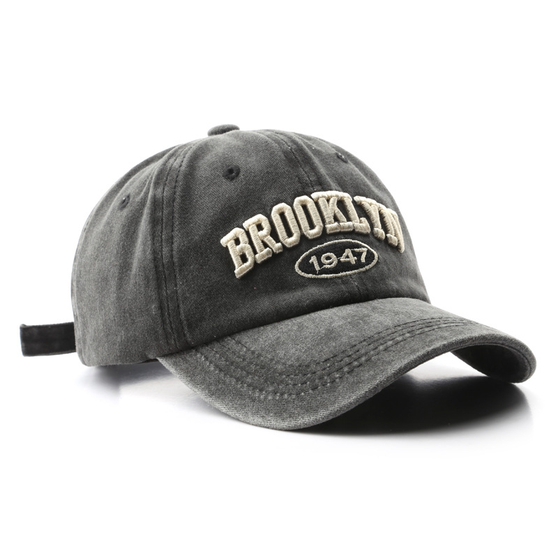 Retro brooklyn Letter Embroide - Baseball Cap Structured ulasan dan harga