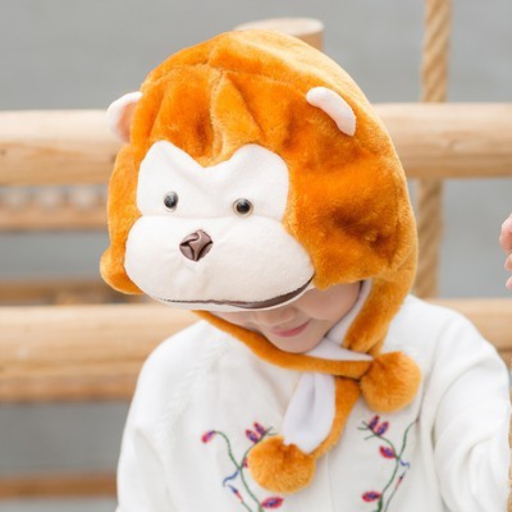 Cartoon Plush Moving Hat Anima - Trapper Hat Ear Flap ulasan dan harga