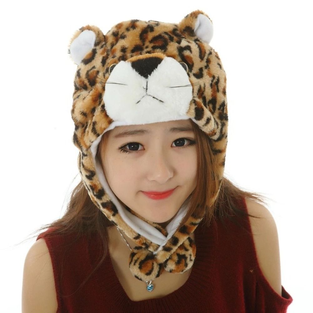 Cartoon Plush Moving Hat Anima - Trapper Hat Ear Flap ulasan dan harga