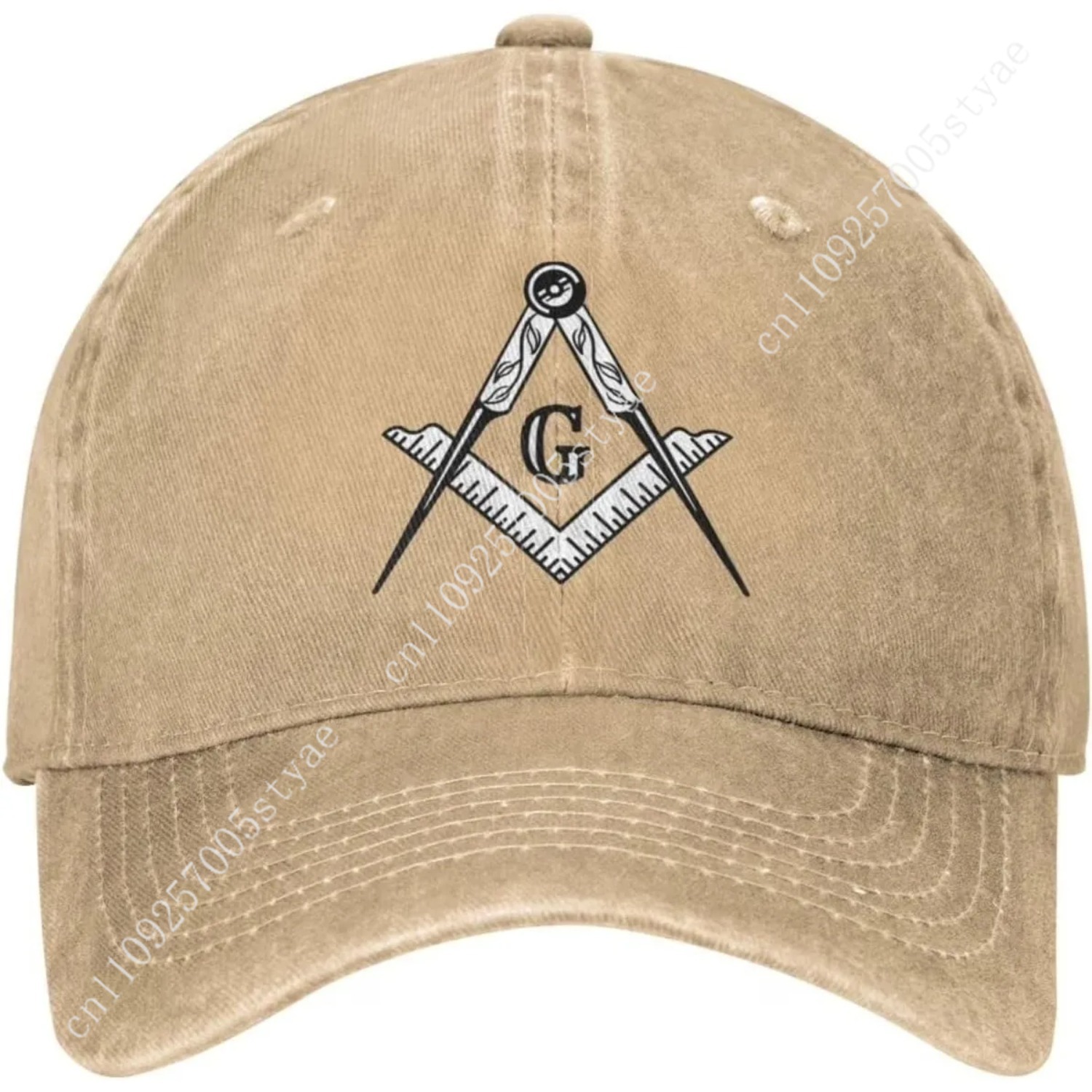 Masonic Square and Compasses B - Dad Hat Cotton ulasan dan harga