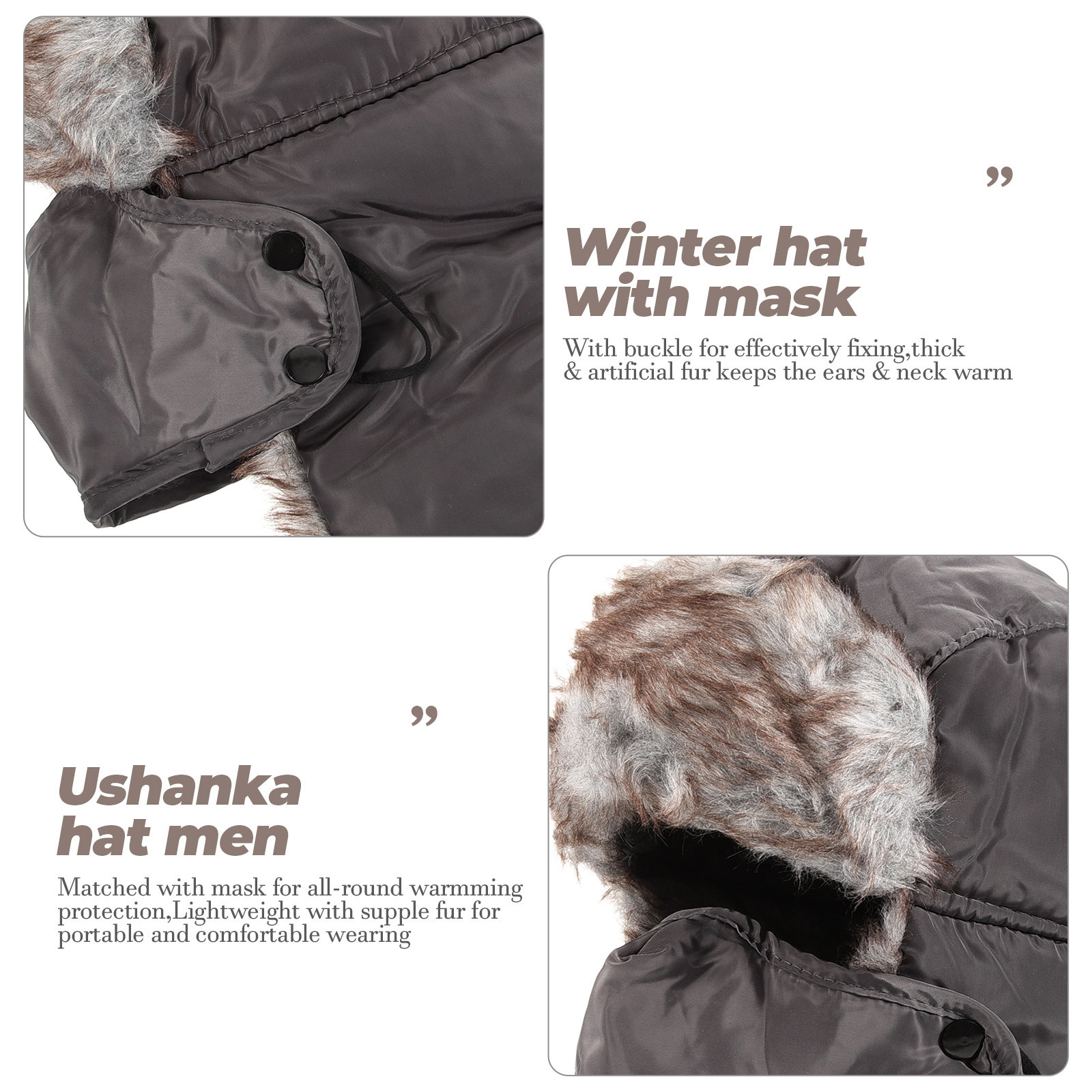 Men Women Winter Trapper Ski H - Trapper Hat Ear Flap ulasan dan harga