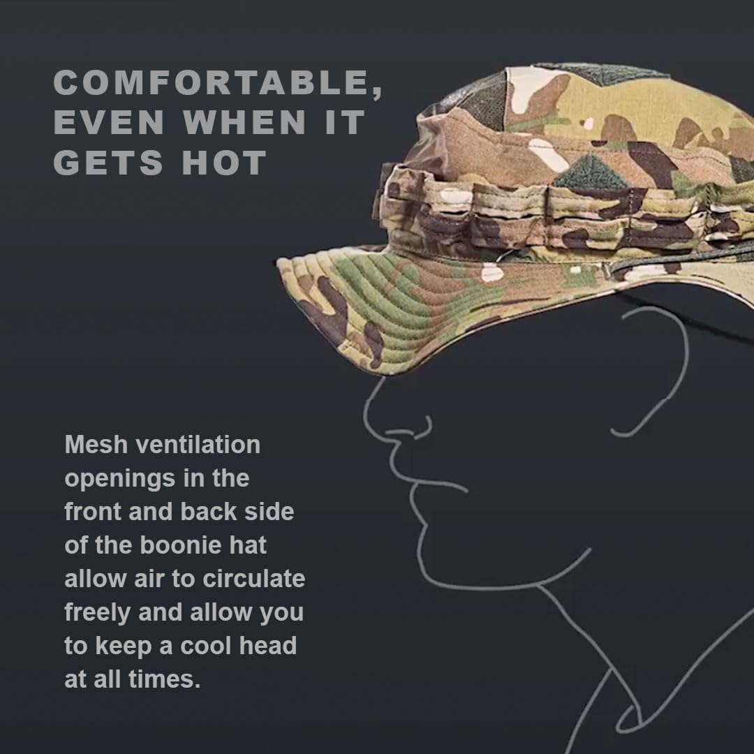 Tactical Boonie Hat for Men, O - Boonie Hat Tactical ulasan dan harga
